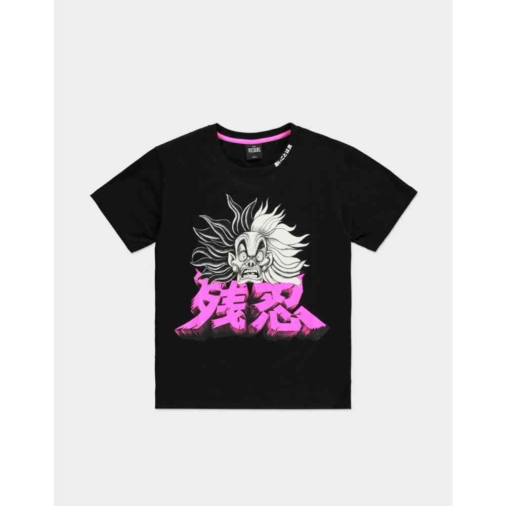 Disney 101 Dalmatians - Cruella Damen TShirt - Schwarz